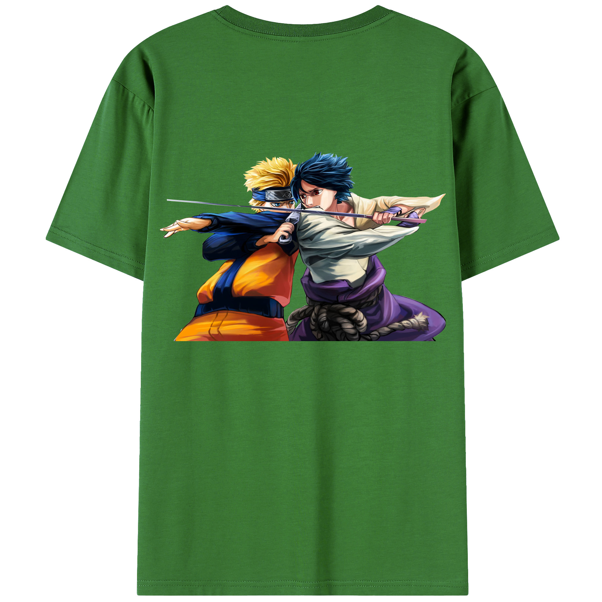 （画像用） NARUTO -ナルト- うずまき ナルト Uzumaki Naruto レディース半袖Tシャツ(バックプリント)